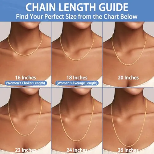 2mm 14K Gold over Sterling Silver Rope Chain 18 in, Style JP-BVDFD, view 2
