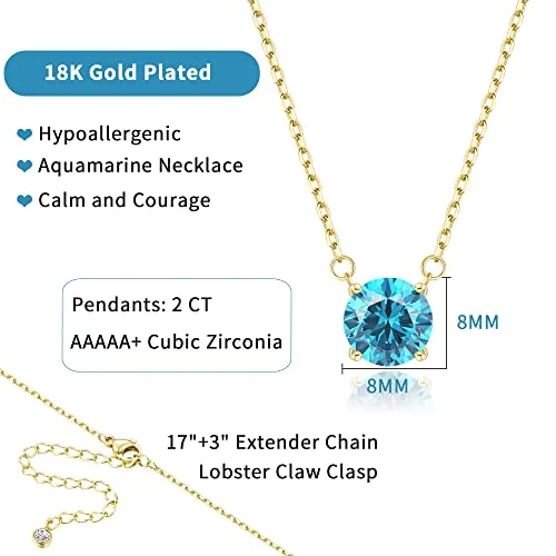 Birthstone Necklace, view 3