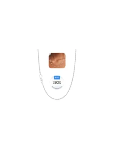 2mm Sterling Silver Rope Chain 18 in, Style JP-8KH8B, view 2