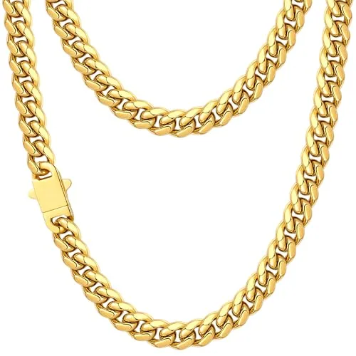 6mm Steel Cuban Link Chain 20 in, Style JP-FJH1B