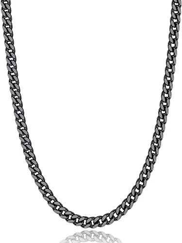 Men's 6mm Cuban Link Chain 20 in