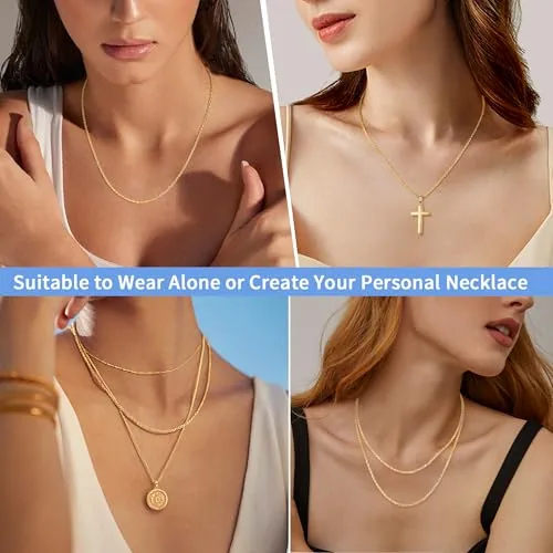 2mm 14K Gold over Sterling Silver Rope Chain 18 in, Style JP-BVDFD, view 4