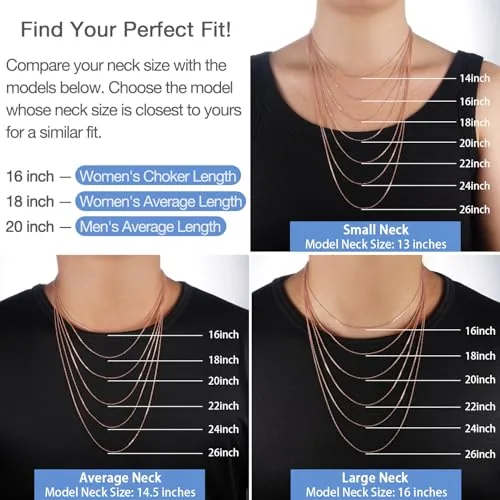 1.2mm Rose Gold over Sterling Silver Cable Chain 17 in, view 2
