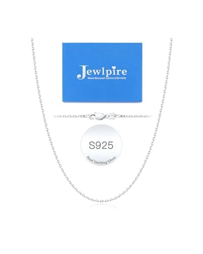 1.1mm Sterling Silver Cable Chain 14 in, Style JP-7MBNX