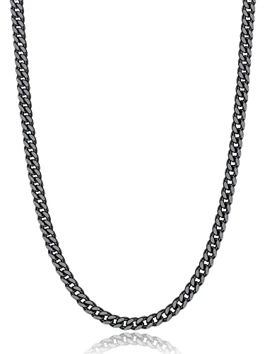 4mm Cuban Link Chain 18 in