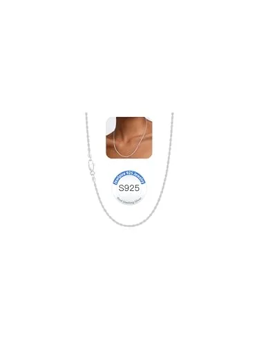 2mm Sterling Silver Rope Chain 18 in, Style JP-DPTFD, view 2